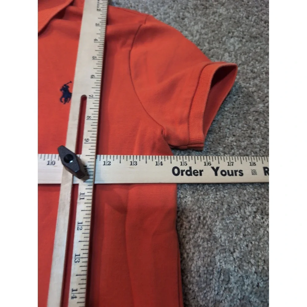 Kids Ralph Lauren Sport‎ Orange Cotton Polo Shirt with Embroidered Pony